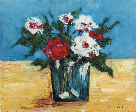 SCATIZZI SERGIO Gragnano (Lu) 20/12/1918 - Firenze 02/12/2009Fiori nel vaso,...