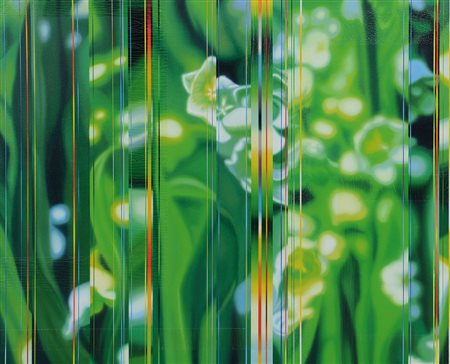 VESCOVI DANY Milano 1969Senza titolo, 2004olio su lino cm. 120x150, firma,...