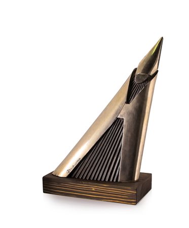 BALBO GIULIO Torino 30/01/1943Cardinale, 1990 scultura in bronzo fuso...