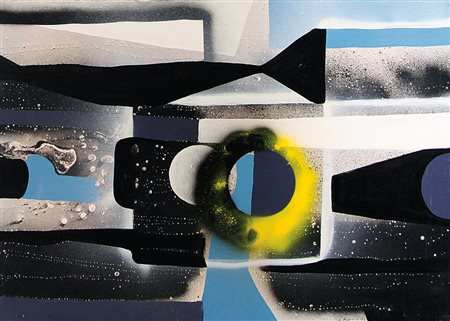 MONNINI ALVARO Firenze 1922 - Milano 1987Sequenze ignote, 1973acrilici e...