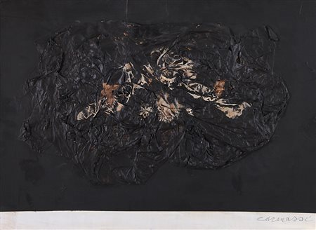 CARMASSI ARTURO Lucca 02/07/1925Kiokotecnica mista su carta applicata su...