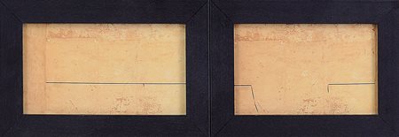 GARUTTI ALBERTO Galbiate 1948Senza titolo, 1978opera composta da due...