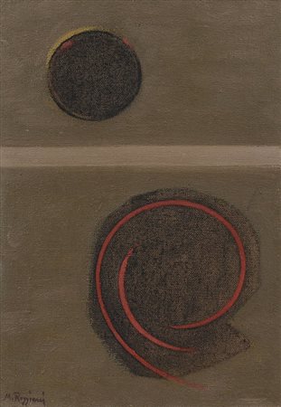 REGGIANI MAURO Nonantola (Mo) 11/08/1897 - Milano 19/05/1980Composizione con...