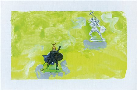 SCHIFANO MARIO Homs (Libia) 1934 - Roma 26/01/1998Senza titolo, 1994smalto e...