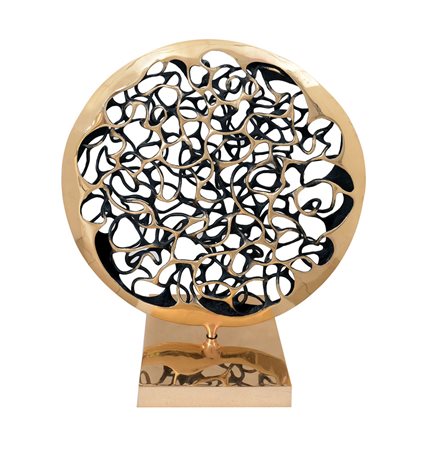 MEGGIATO GIANFRANCO Venezia 1963Disco, 2006fusione in bronzo a cera persa cm....