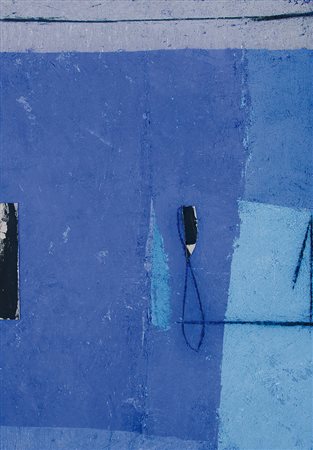 CASCELLA TOMMASO Roma 10/07/1951Lo scorrere delle stelle, 1998 olio e tecnica...