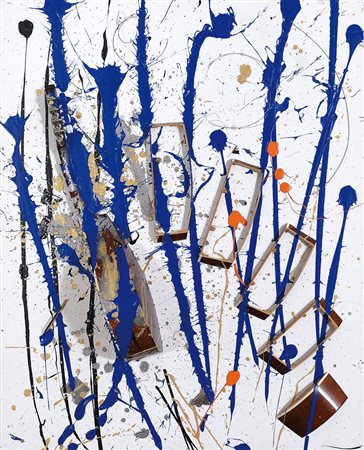 ARMAN FERNANDEZ Nizza 1928 - New York 22/10/2005Mandolin, 1998acrilici su...