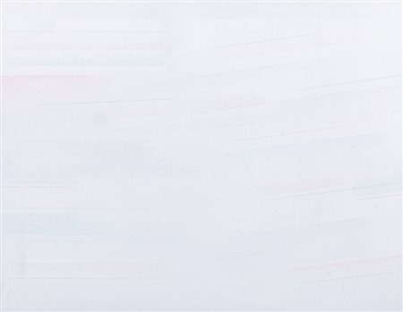 GUARNERI RICCARDO Firenze 12/09/1933Con strisce inclinate, 1977acrilici su...