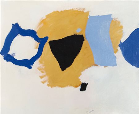 SCORDIA ANTONIO Santa Fe' 1918 - Roma 1989Sequenza, 1968olio su tela cm....