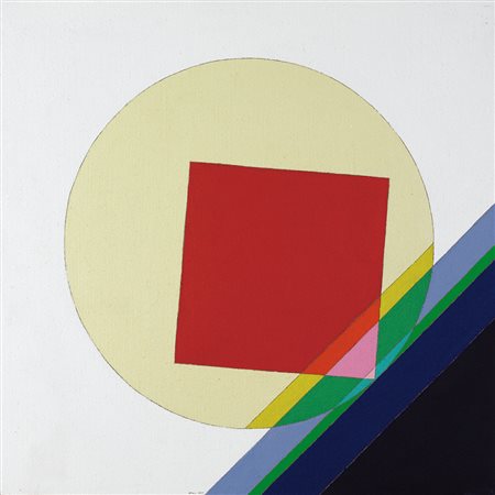 CARMI EUGENIO Genova 17/02/1920Il mondo gira, 2007acrilico su juta cm....