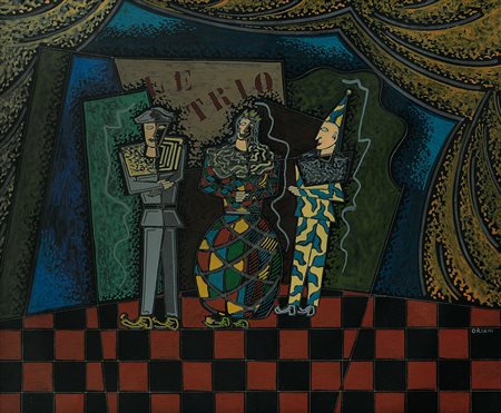 ORIANI PIPPO Torino 25/06/1909 - Roma 01/12/1972Piccolo trio Medrano,...