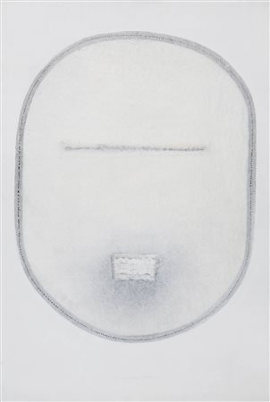 Antonio Papasso 1932 " Neoformazione A C ", 1982 Tecnica mista e collage su...