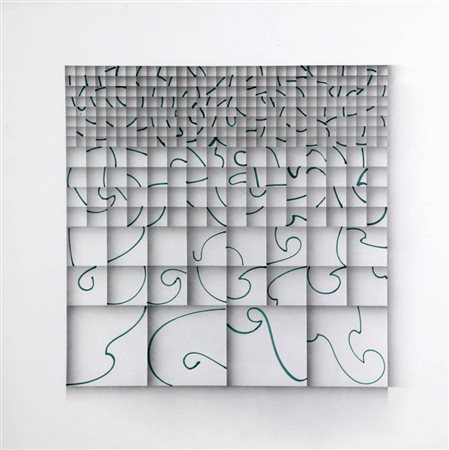 Bruno Di Bello 1938 Senza titolo, 1974 Tecnica mista su cartone, cm. 68,5 x...