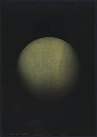 Marco Tirelli 1956 Senza titolo, 2001 Tecnica mista su cartoncino, cm. 50 x...