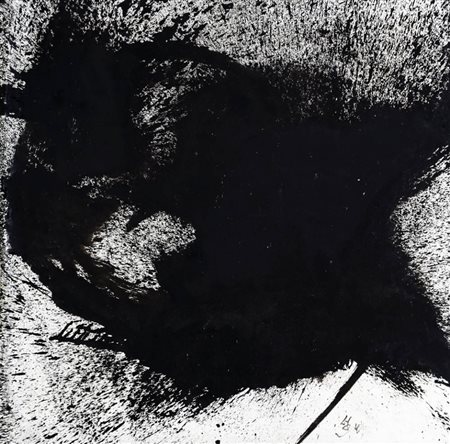 Tsai Hsia Ling 1936 Senza titolo, 1959 Olio su tela, cm. 98 x 98 Firmato e...