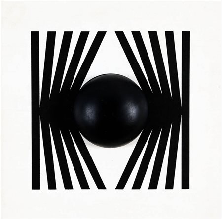 Marcello Morandini 1940 Senza titolo, anni '60 Tecnica mista e collage su...