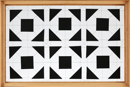 Manfredo Massironi 1937 - 2011 " Struttura trasparente ", 1970/80 Filo,...