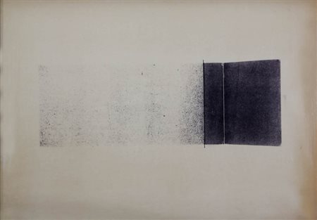 Francesco Lo Savio 1935 - 1963 " Copia di progetto per metallo ", 1961...