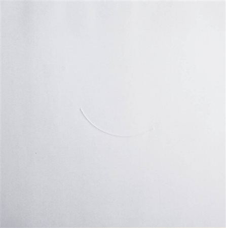 Turi Simeti 1929 " Segno ", 1973 Calcografia, cm. 70 x 70 Firmato e datato in...