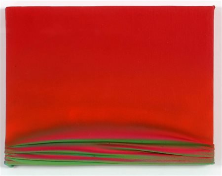 Jorrit Tornquist 1938 Senza titolo, 2010 Tecnica mista su tela, cm. 18 x 23,5...