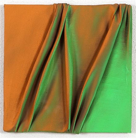 Jorrit Tornquist 1938 " Couleurs ", 2000 Tecnica mista su tela, cm. 20 x 20...