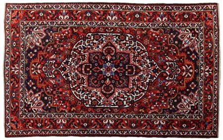 BAKTIARY Persia occidentale (Reg. Arak)Di vecchia manifattura. 1950 ca.Cm....