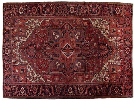 HERIZ Persia (Reg. Azerbaijan orientale)Di vecchia manifattura.Cm. 360x270,...