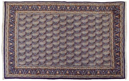 KIRMAN LAVER Persia meridionale (Reg. Kirman)Di vecchia manifattura.Cm....