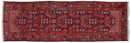 MALAYER Persia occidentale (Reg. Hamadan)Kenarè di vecchia manifattura.Cm....