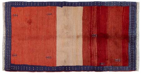 GABBEH Afghanistan settentrionale (Reg. Balth)Di vecchia manifattura.Cm....