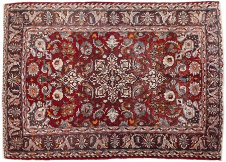 ISFAHAN Persia centrale (Reg. Isfahan)Di antica manifattura. Inizio '900.Cm....