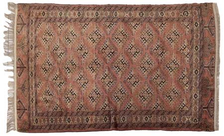 TEKKE Russia (Reg. Boukhara)Di antica manifattura. Fine '800.Cm. 190x122, mq....