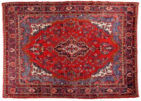 MAHAL Persia occidentale (Reg. Markazi)Di vecchia manifattura.Cm. 292x208,...