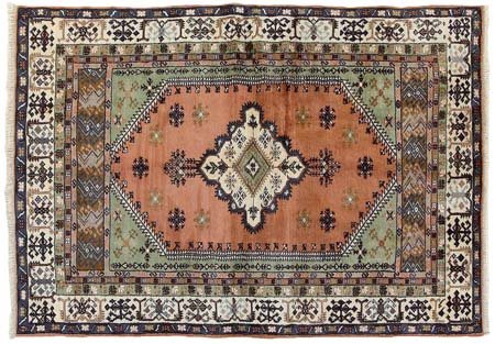 KULA Turchia orientale (Reg. Manisa)Di vecchia manifattura.Cm. 182x128, mq....