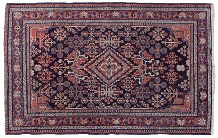 MEIMEH Persia centrale (Reg. Esfahan)Di vecchia manifattura.Cm. 196x124, mq....