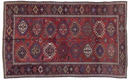 SHIRWAN Caucaso meridionale (Reg. Azerbaijan)Di antica manifattura. 1880/90...