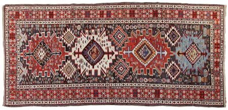 SHIRWAN Caucaso meridionale (Reg. Azerbaijan)Di antica manifattura. Fine...