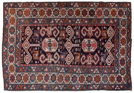 PEREPEDIL Caucaso orientale (Reg. Kuba)Di antica manifattura. 1900 ca.Cm....