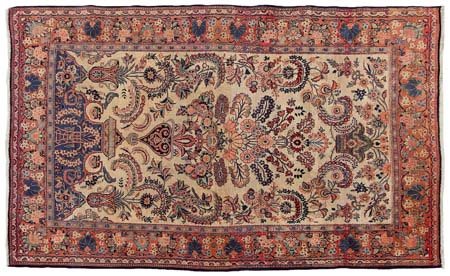 KESHAN Persia centrale (Reg. Kum)Di antica manifattura. Fine '800. Esemplare...