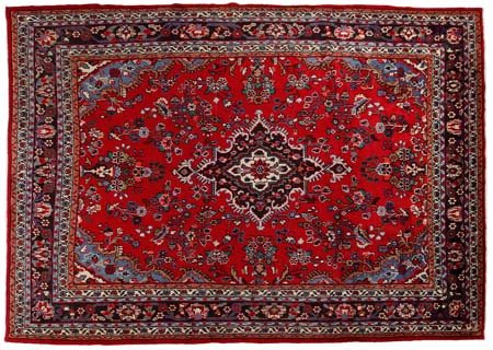 MAHAL Persia occidentale (Reg. Markazi)Di vecchia manifattura.Cm. 316x225,...