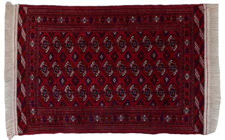 BOUKHARA Russia-TurkmanistanDi vecchia manifattura.Cm. 150x100, mq. 1,50.