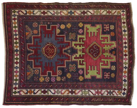 KAZAK Caucaso meridionale (Reg. Kazakistan)Di antica manifattura. Inizio...