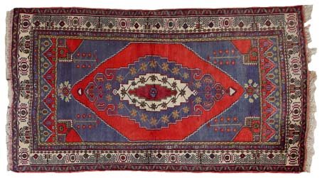 YAHYALI Turchia (Anatolia centrale)Di vecchia manifattura.Cm. 213x121, mq. 2,57.