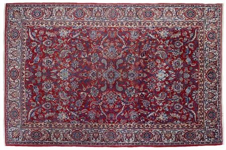 ISFAHAN Persia centrale (Reg. Isfahan)Di antica manifattura. Inizio '900.Cm....