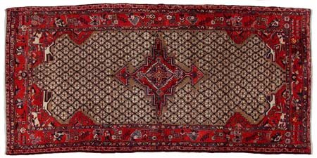 KURDI Persia occidentale (Reg. Kurdistan)Di vecchia manifattura.Cm. 300x150,...