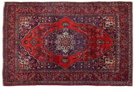 BAKTIARY Persia occidentale (Reg. Arak)Di antica manifattura. Fine '800.Cm....