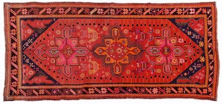 KAZAK Caucaso meridionale (Reg. Kazakistan)Di antica manifattura. 1890/1900...