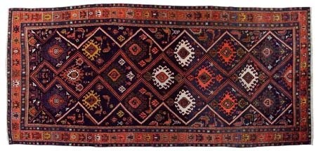 FERAHAN Persia occidentale (Reg. Markazi)Di antica manifattura. Fine '800.Cm....