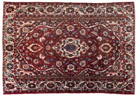 ISFAHAN Persia centrale (Reg. Isfahan)Di antica manifattura. Inizio '900.Cm....