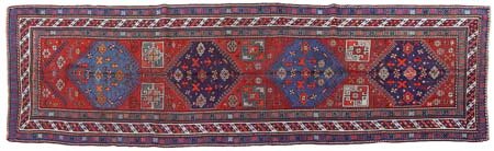 TALISH Caucaso meridionale (Reg. Talish)Kenarè di antica manifattura. Fine...